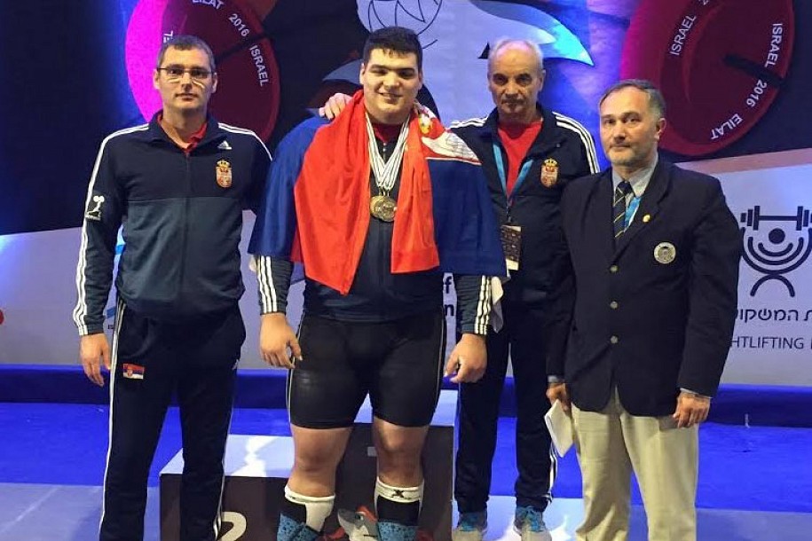 Tamaš Kajdoči juniorski vicešampion Evrope u dizanju tegova