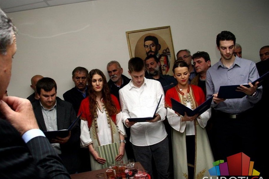 Otvorene prostorije Udruženja Crnogoraca Subotice