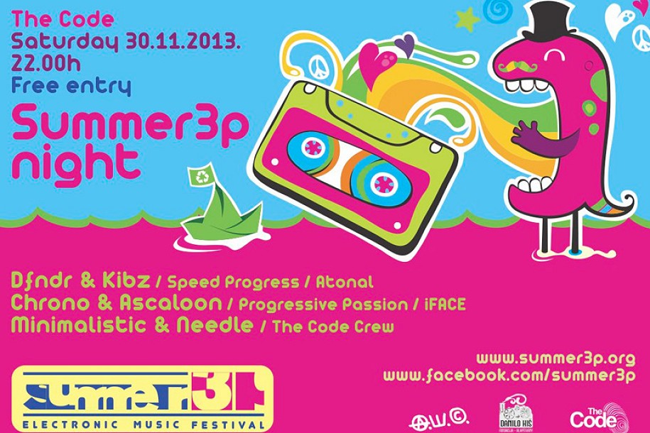 Summer3p žurka u klubu The Code