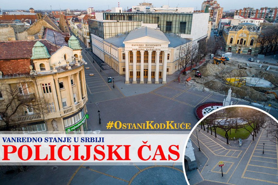 Nova mera - policijski čas počinje u petak popodne, traje do ponedeljka ujutro
