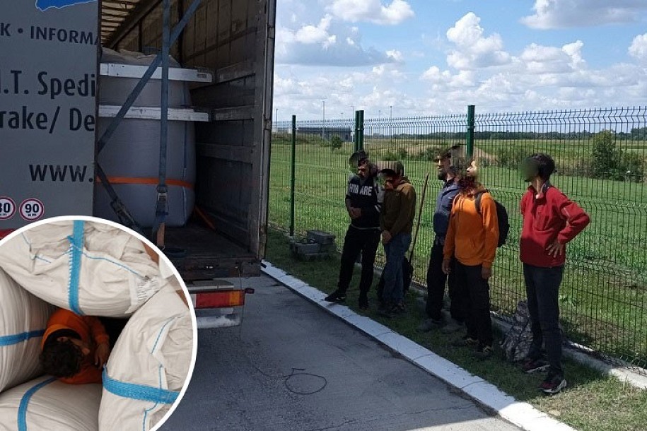 Za dva dana preko Horgoša sprečeno 13 ilegalnih prelazaka granice u kamionima