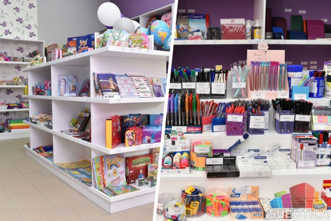 Spremite se za školu u knjižari "Libra" na Prozivci