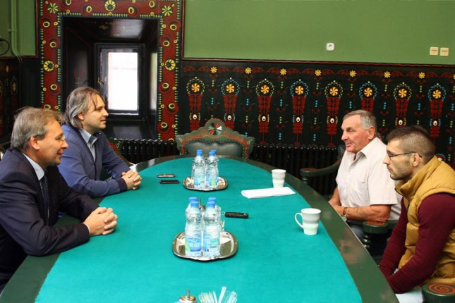 Davor Štefanek na prijemu u Gradskoj kući