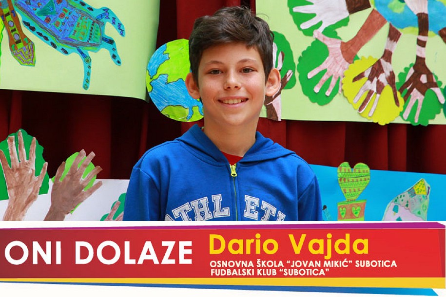 Oni dolaze: Dario Vajda, OŠ "Jovan Mikić"