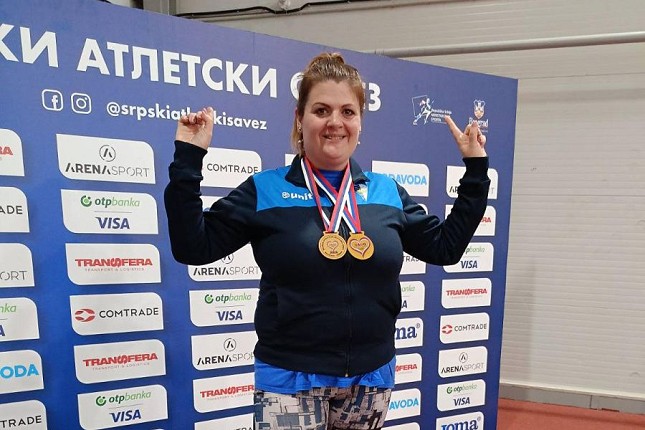 Atletika: Dve zlatne medalje za Violetu Varga na Prvenstvu Srbije