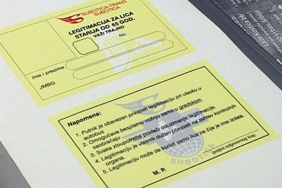 Zamena penzionerskih legitimacija za autobuski prevoz