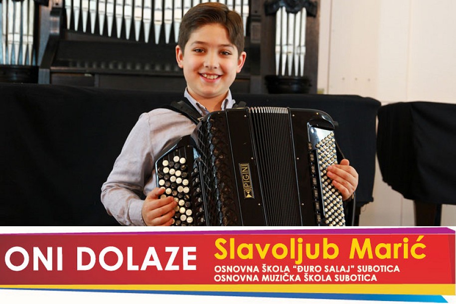 Oni dolaze: Slavoljub Marić, učenik OŠ „Đuro Salaj“