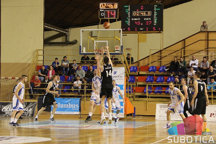 Košarkaši Spartaka namučili Partizan (75:82)