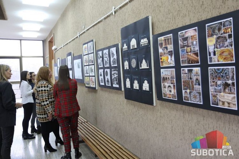 Na Građevinskom fakultetu otvorena godišnja izložba studenata arhitektonskog inženjerstva