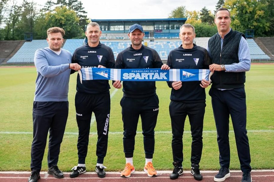 Fudbal: Subotički trojac preuzima kormilo Spartaka: Tutorić vodi, Bratić i Savić asistiraju