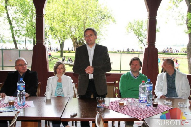 Prvomajsko prepodne sa gradonačelnikom na Paliću