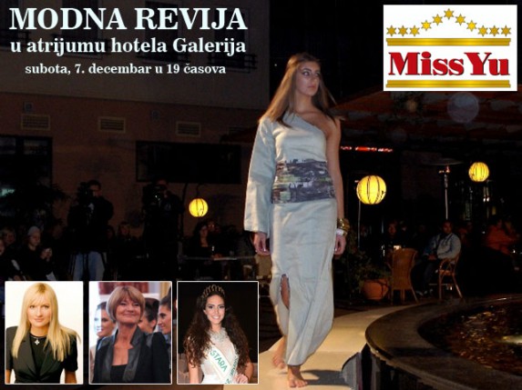 Modna revija u atrijumu hotela Galerija