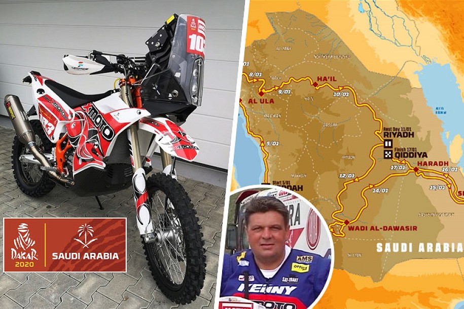 Sagmajster po trinaesti put na Dakaru