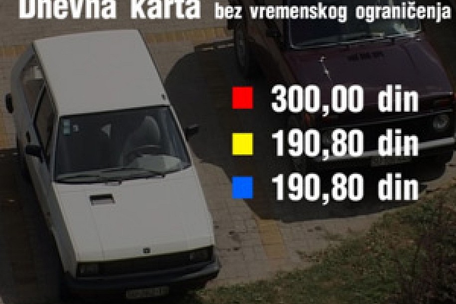 Od sutra novi način naplate parkinga