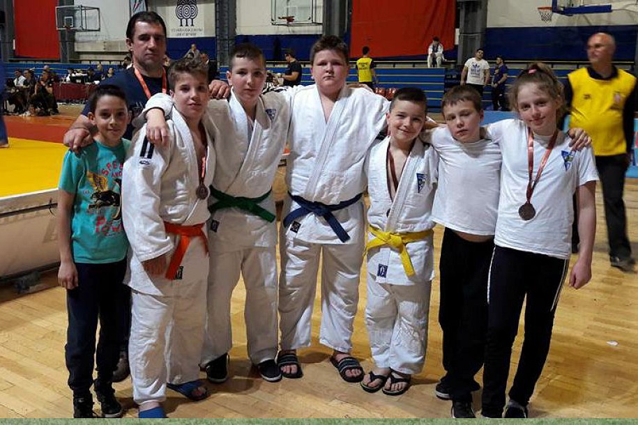 Džudo: Četiri medalje mlađih takmičara Spartaka na turniru u Beogradu