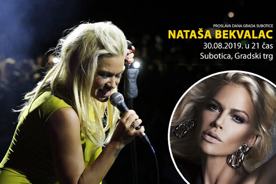 Nastup Nataše Bekvalac deo programa proslave Dana grada