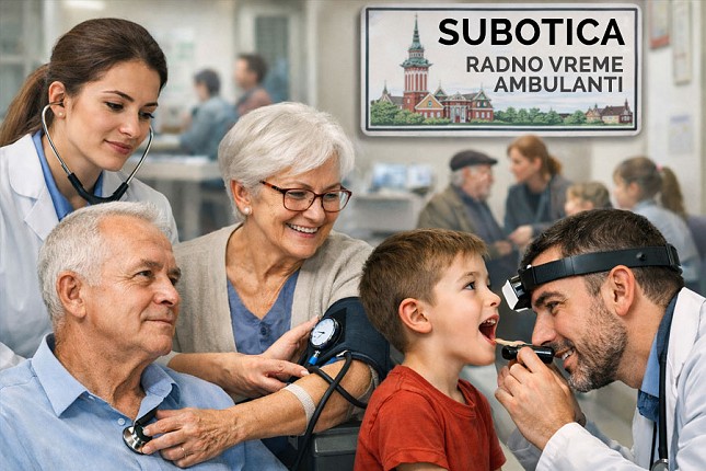 Izmenjeno radno vreme ambulanti naredne sedmice (16-20. mart)