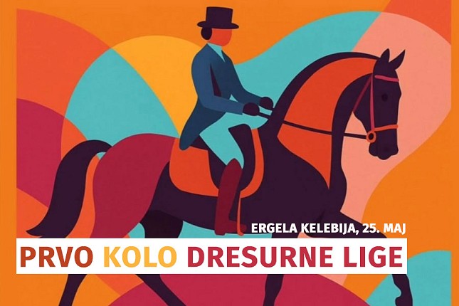 Prvo kolo dresurne lige Srbije u nedelju na Ergeli Kelebija