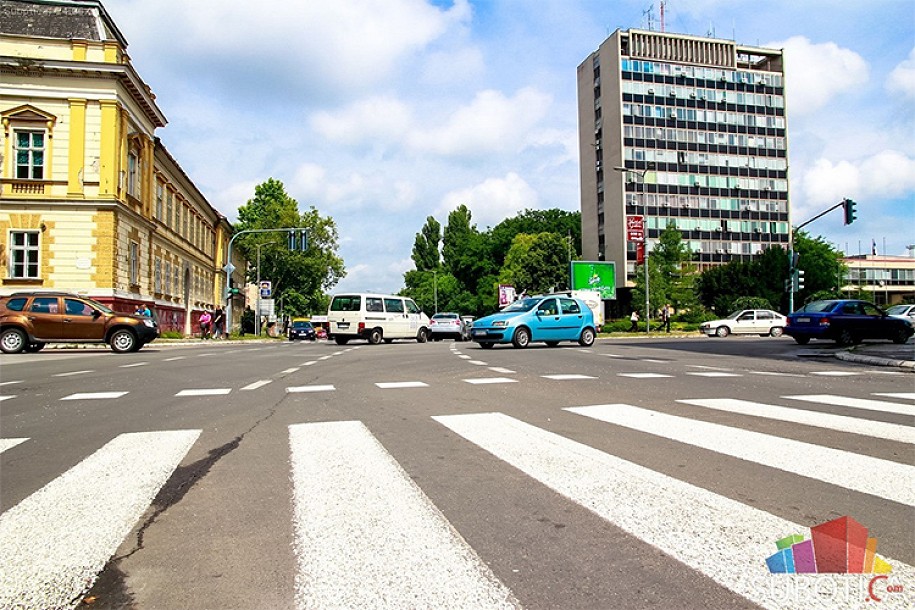 Hladna plastika za horizontalno obeležavanje saobraćajnica u gradu