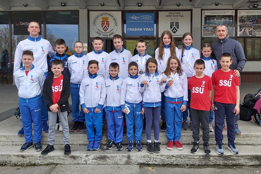 Plivanje: Spartak osvojio devet medalja na Memorijalu "Aleksandar Latinić Šuki" u Beogradu