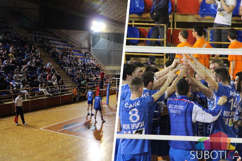 Odbojkaši Spartaka na pola koraka od povratka u Superligu