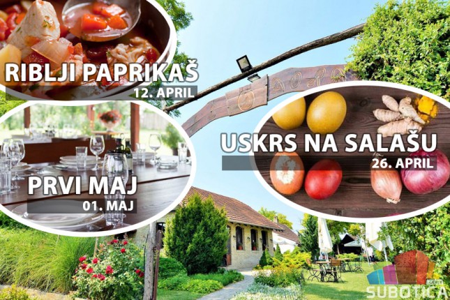 Bogat program na salašu "Đorđević" u susret uskršnjim i prvomajskim praznicima