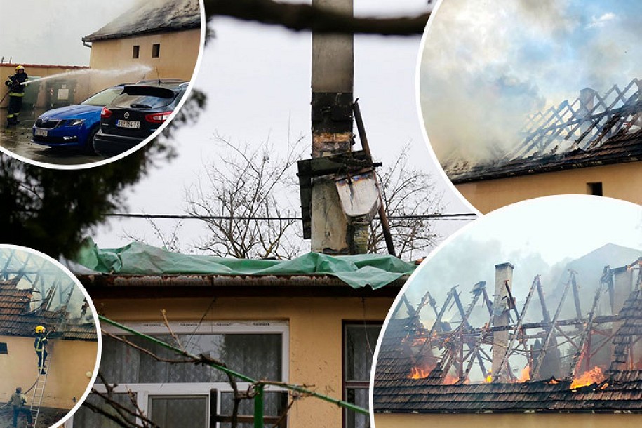 Porodicama čiji krov je izgoreo potrebna pomoć