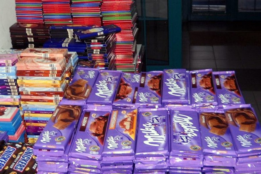 Sprečeno krijumčarenje 400 kg čokolade na Horgošu