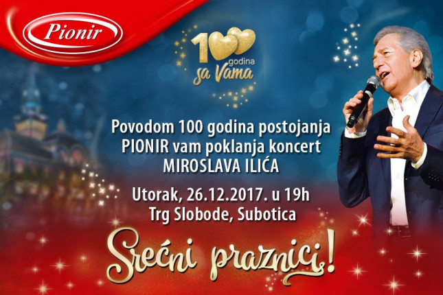 "Pionir" poklanja sugrađanima koncert Miroslava Ilića