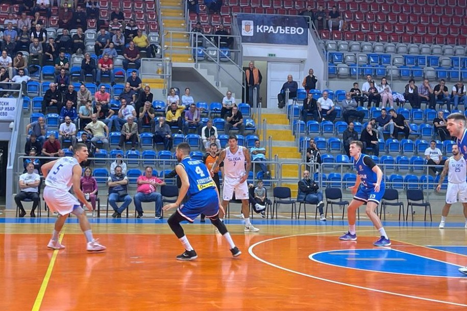 Košarka: Spartak savladao Slogu u Kraljevu (85:96)