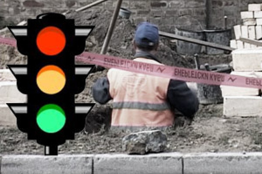Novi semafor kod Medicinske škole