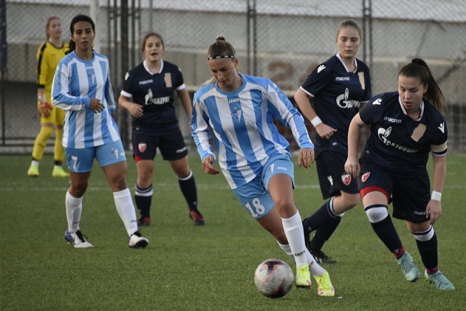 Fudbal: "Golubice" slavile protiv Zvezde B (0:6)