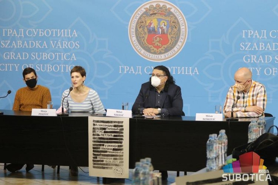 Premijera predstave "Kus petlić" u ponedeljak