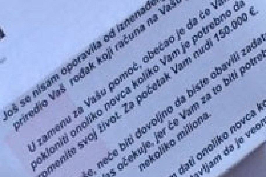 Rođak ostavlja nasledstvo