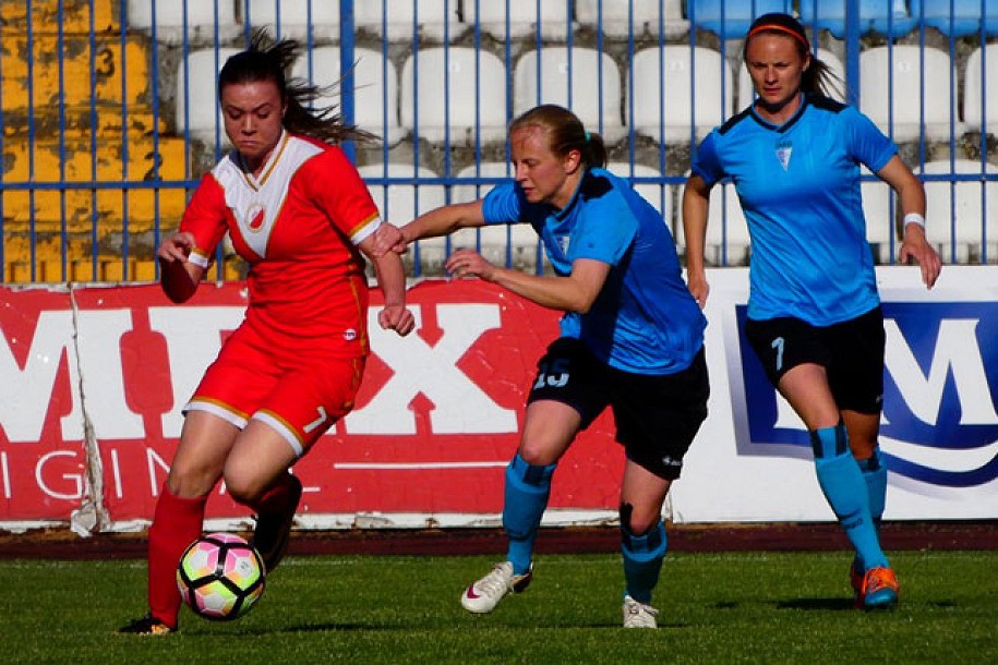 Fudbal: "Golubice" sigurne protiv Vojvodine na startu plejofa (3:0)