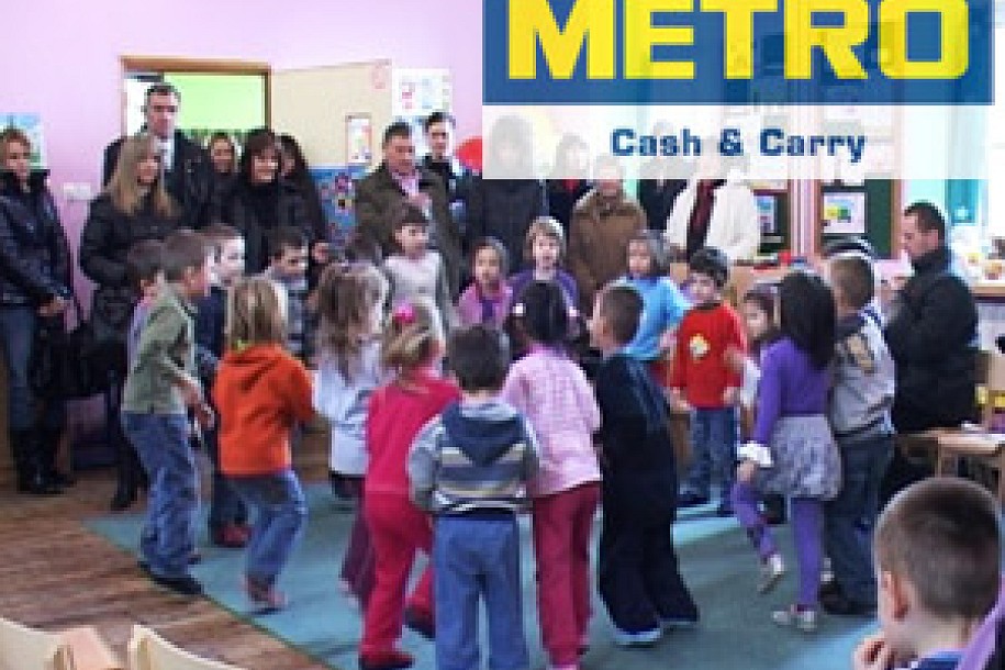 Kompanija Metro omogućila adaptaciju dva vrtića - na Radanovcu i na Paliću