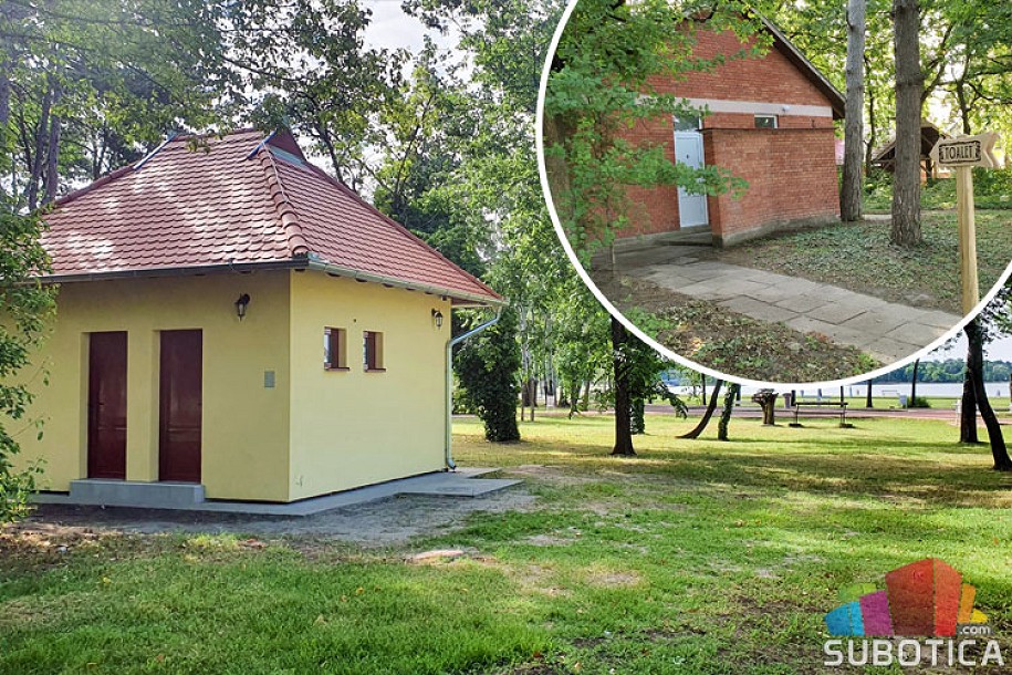 Dva javna toaleta uz obalu Palićkog jezera puštena u rad