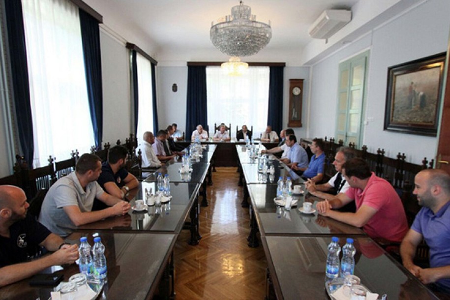 Prijem za vaterpoliste Srbije