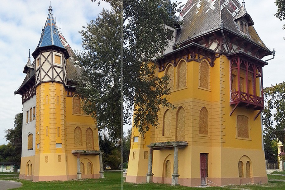 Nastavak sanacije fasade Vile Bagojvar