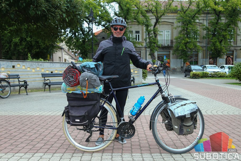 Subotičanin biciklom prevalio na hiljade kilometara