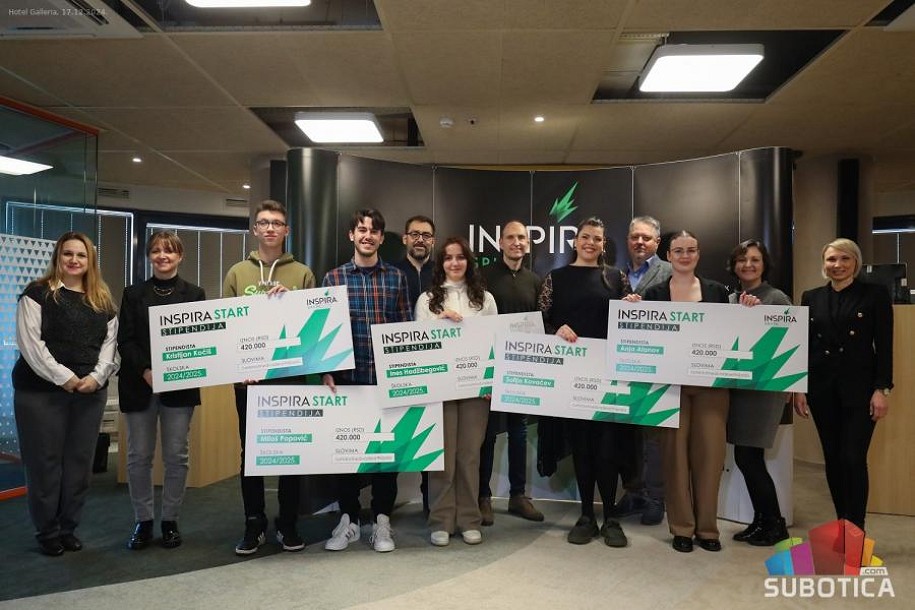 "Inspira grupa" nagradila 5 najboljih studenata