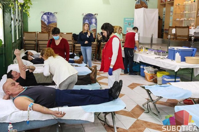 Subotičani još jednom pokazali brigu za druge - prikupljeno 36 jedinica krvi