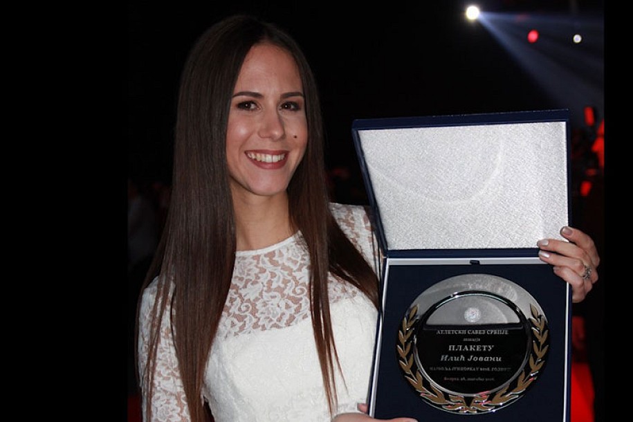 Atletičarka Jovana Ilić najbolja juniorka Srbije