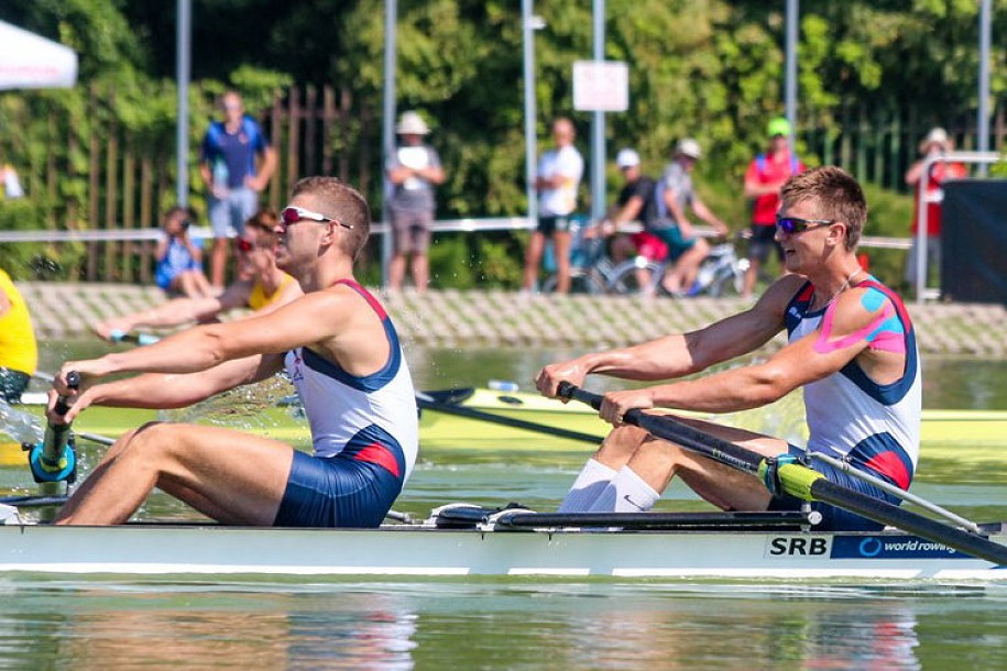 Martin Mačković u finalu Svetskog prvenstva u veslanju