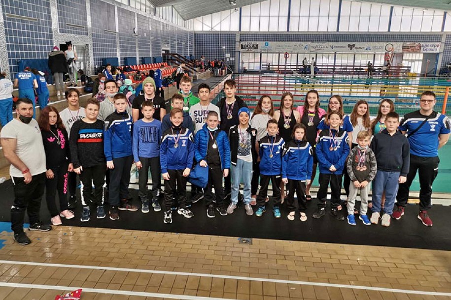 Plivanje: "Spartak Prozivka" osvojio 47 medalja u Kikindi