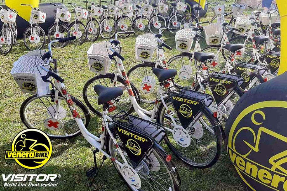 "Venera bike" donirao 22 bicikla volonterima Crvenog krsta Vojvodine