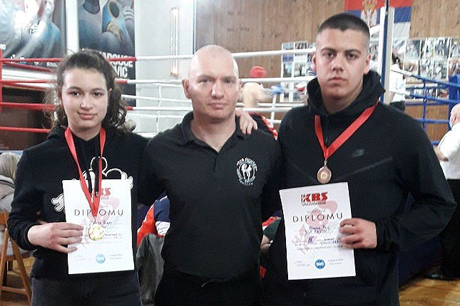 Kik boks: Takmičari "Top fightera" osvojili dve medalje na Prvenstvu Vojvodine