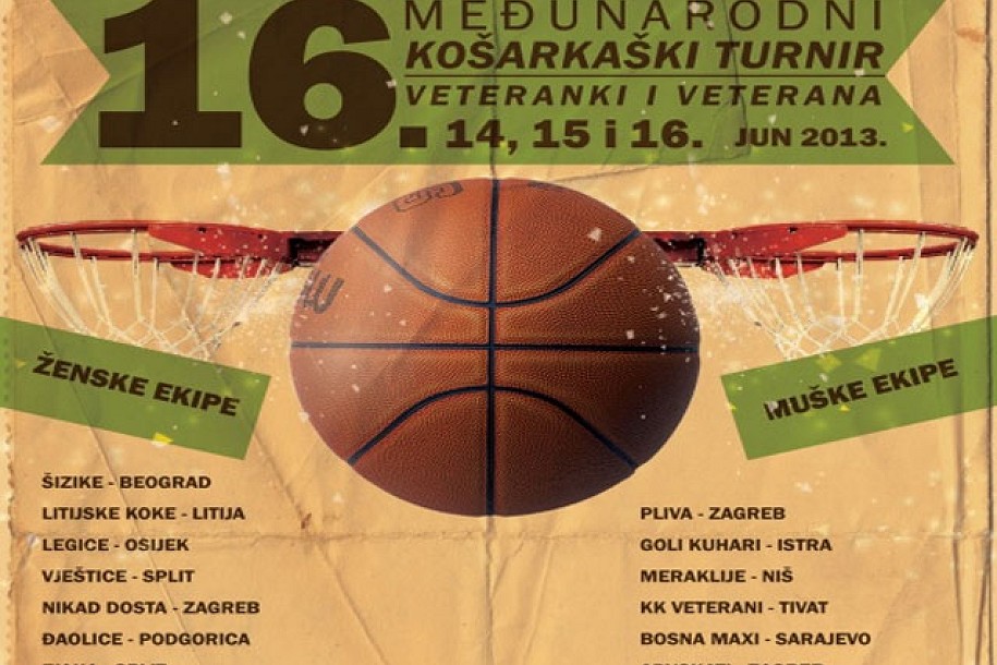 Košarkaški veterani po 16. put u Subotici