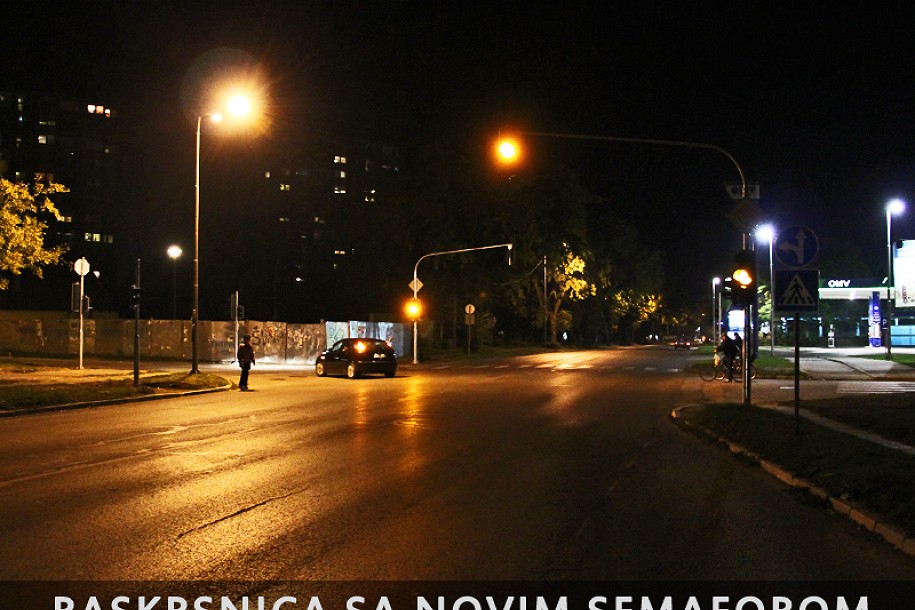 Novi semafor na Prozivci