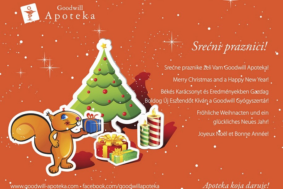 31.12. - Poklonomanija Apoteke Goodwill
